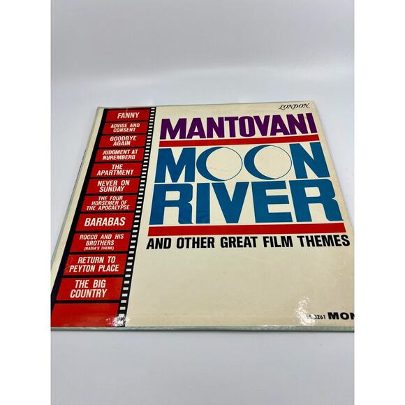 Mantovani And His Orchestra Moon River And Other Great Film Themes London Vinyl - Picture 1 of 2